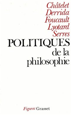 Politiques de la philosophie (eBook, ePUB) - Grisoni, Dominique
