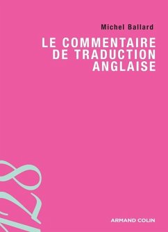 Cover Le commentaire de traduction anglaise (eBook, ePUB)