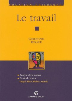 Cover Le travail (eBook, ePUB)