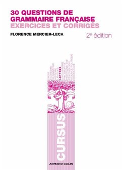 30 questions de grammaire française (eBook, ePUB) - Mercier-Leca, Florence