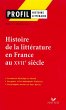 Profil - Histoire de la littérature en... - Bild 1