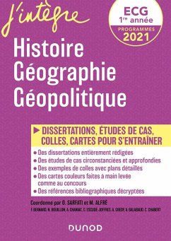 Cover ECG 1re année - Histoire Géographie Géopolitique - 2021 (eBook, ePUB)