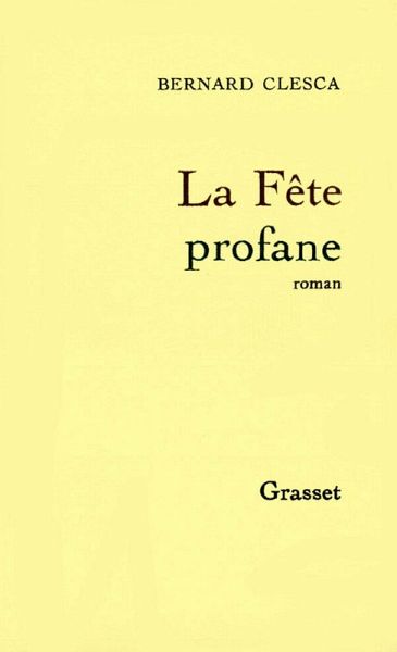 La fête profane (eBook, ePUB) La fête profane (eBook, ePUB)