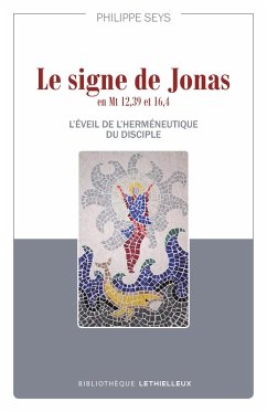 Cover Le signe de Jonas en Mt 12,39 et 16,4 (eBook, ePUB)