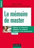 Le mémoire de master - 5e éd. (eBook, ePUB)