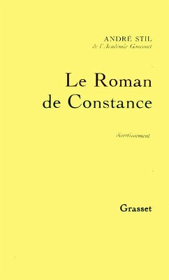 Cover Le roman de Constance (eBook, ePUB)