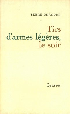 Cover Tirs d'armes légères le soir (eBook, ePUB)