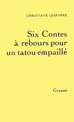 Cover Six contes à rebours pour un tatou empaillé (eBook, ePUB)