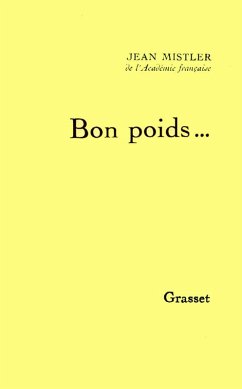 Bon poids (eBook, ePUB) - Mistler, Jean