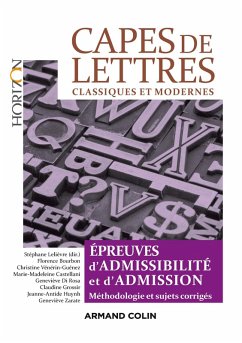 Cover CAPES de Lettres - 3éd. (eBook, ePUB)