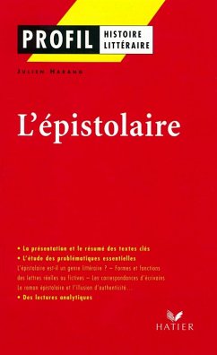 Cover Profil - L'épistolaire (eBook, ePUB)