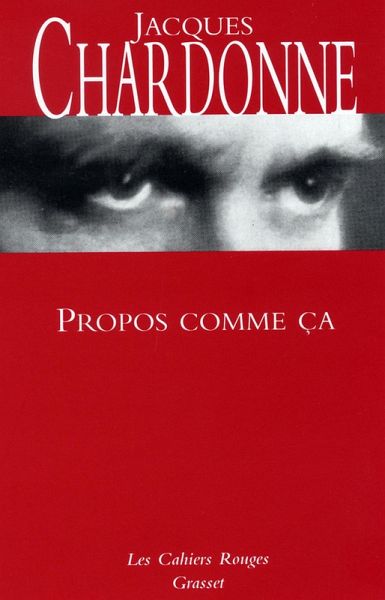 Propos comme ça (eBook, ePUB)