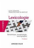 Lexicologie - 5e éd. (eBook, ePUB) Lexicologie - 5e éd. (eBook, ePUB)
