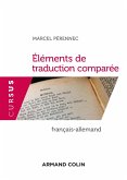 Eléments de traduction comparée - Français-Allemand (eBook, ePUB)