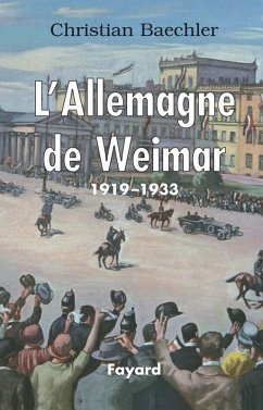 Cover L'Allemagne de Weimar (eBook, ePUB)