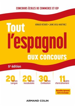 Cover Tout l'espagnol aux concours - 5e ed. (eBook, ePUB)