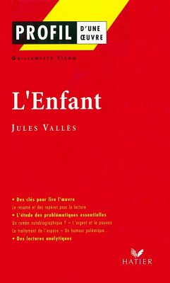 Cover Profil - Vallès (Jules) : L'Enfant (eBook, ePUB)