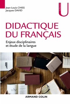 Didactique du français (eBook, ePUB) - David, Jacques; Chiss, Jean-Louis