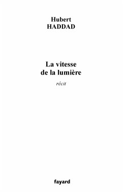 Cover La vitesse de la lumière (eBook, ePUB)
