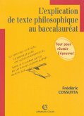 L'explication de texte philosophique au baccalauréat (eBook, ePUB)