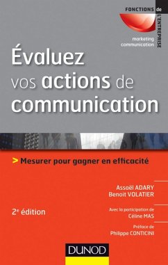 Cover Évaluez vos actions de communication - 2e éd. (eBook, ePUB)