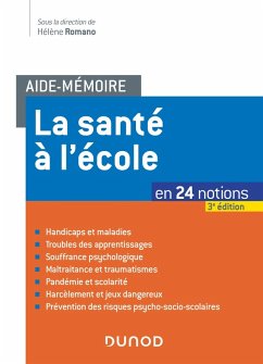 Aide-mémoire - La santé à l'école - 3e éd (eBook, ePUB)