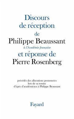 Cover Discours de réception à l'Académie française (eBook, ePUB)