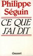 Ce que j'ai dit (eBook, ePUB) - Bild 1