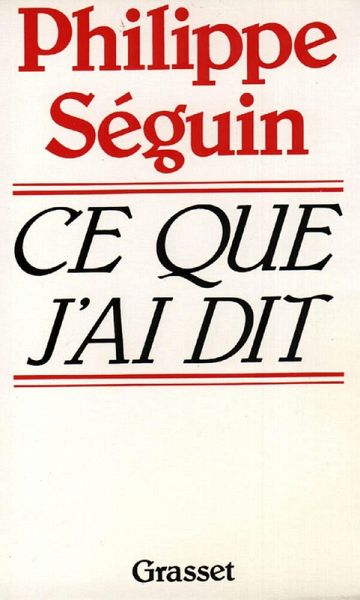 Ce que j'ai dit (eBook, ePUB)