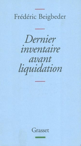 Dernier inventaire avant liquidation (eBook, ePUB)