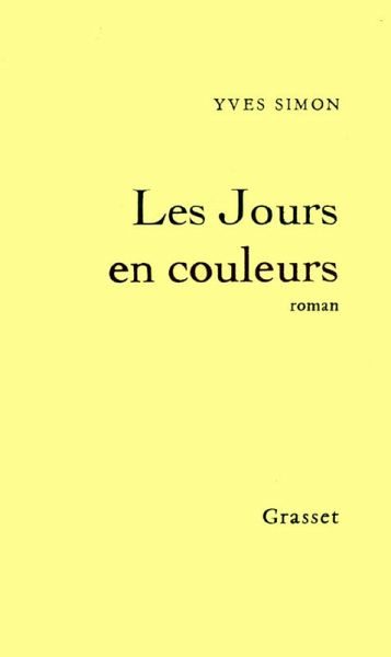 Les jours en couleurs (eBook, ePUB)