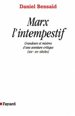 Marx l'intempestif (eBook, ePUB) - Bensaïd, Daniel