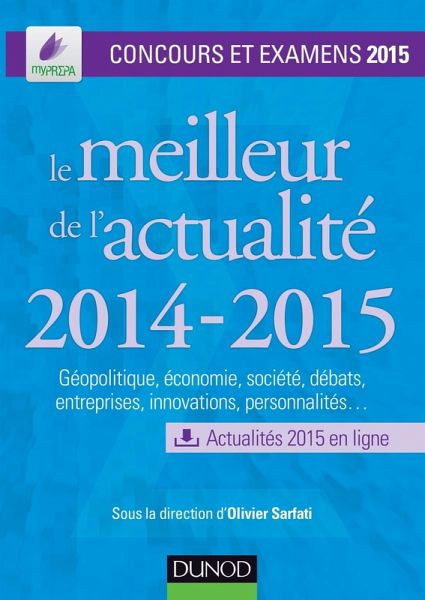 Le meilleur de l'actualité 2014-2015 (eBook, ePUB) Le meilleur de l'actualité 2014-2015 (eBook, ePUB)