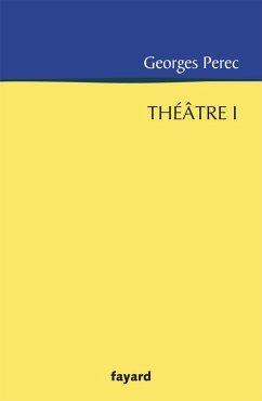 Théâtre 1 (eBook, ePUB) - Perec, Georges