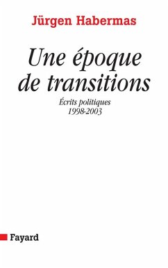 Une époque de transitions (eBook, ePUB) Cover Une époque de transitions (eBook, ePUB)