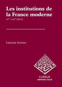 Cover Les institutions de la France moderne (eBook, ePUB)