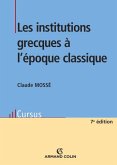 Les institutions grecques à l'époque classique (eBook, ePUB)