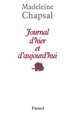 Cover Journal d'hier et d'aujourd'hui (eBook, ePUB)