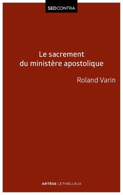 Cover Le sacrement du ministère apostolique (eBook, ePUB)