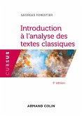 Introduction à l'analyse des textes classiques - 5e éd. (eBook, ePUB)