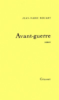 Cover Avant-guerre (eBook, ePUB)