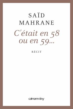 Cover C'était en 58 ou 59... (eBook, ePUB)