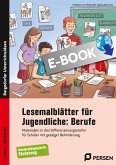 Lesemalblätter für Jugendliche: Berufe (eBook, PDF)