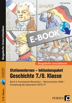 Stationenlernen Geschichte 7/8 Band 2 - inklusiv (eBook, PDF) - Lauenburg, Frank