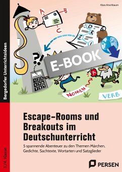 Escape-Rooms und Breakouts im Deutschunterricht (eBook, PDF) - Kirschbaum, Klara