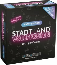 Denkriesen - Stadt Land Vollpfosten® - Das Kartenspiel - Party Edition 