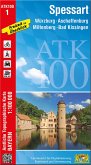ATK100-1 Spessart (Amtliche Topographische Karte 1:100000)
