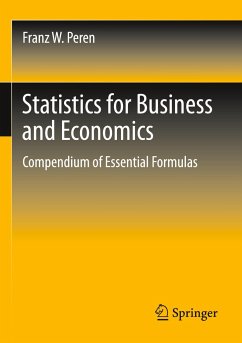 Statistics for Business and Economics - Peren, Franz W.