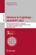 Advances in Cryptology - ASIACRYPT 2022 - Bild 1