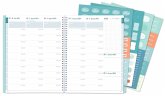 Mein Lehrerplaner A4+, Ringbindung  Blumenwiese  Lehrerkalender für das Schuljahr 2023/2024